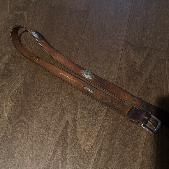 Ole Miss Other - Genuine Leather Brown Men's Ole Miss Belt Size 34